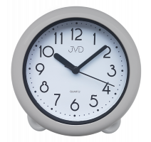 Koupelnové  hodiny JVD stříbrné SH018.1 obrázek