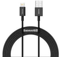 Baseus CALYS-C01 Superior Fast Charging Datový Kabel USB to Lightning 2.4A 2m Black obrázek