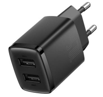 Baseus CCXJ010201 Compact Nabíječka 2xUSB 10,5W Black obrázek