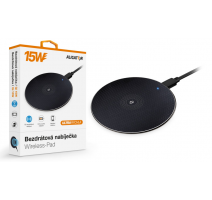 Bezdrátová nabíječka Aligator Wireless Pad 15W, černá obrázek