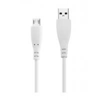 Datový kabel USB ALIGATOR RX550 nabíjecí bílý, originální obrázek