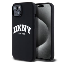 DKNY Liquid Silicone Arch Logo MagSafe Zadní Kryt pro iPhone 11 Black obrázek