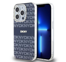 DKNY PC/TPU Repeat Pattern Tonal Stripe Magsafe Zadní Kryt pro iPhone 15 Pro Max Blue obrázek