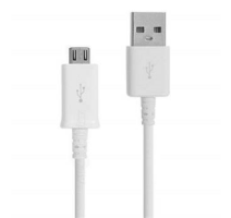 ECB-DU68WE Samsung microUSB Datový Kabel White 0,8m (Bulk) obrázek