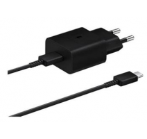 EP-T1510XBE Samsung USB-C 15W Cestovní nabíječka + USB-C Datový Kabel Black obrázek
