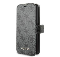 GUFLBKSN614GG Guess 4G Book Pouzdro pro iPhone 11R Grey (EU Blister) obrázek