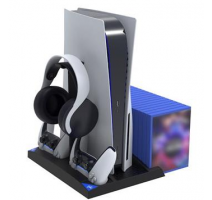 iPega P5013 Charger and Cooling Station pro PS5 a PS5 Controller Black obrázek