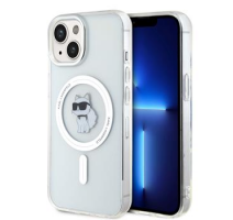 Karl Lagerfeld IML Choupette MagSafe Zadní Kryt pro iPhone 15 Transparent obrázek