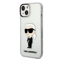 Karl Lagerfeld IML Ikonik NFT Zadní Kryt pro iPhone 14 Plus Transparent obrázek
