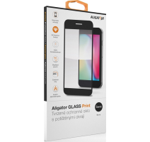 Ochrana displeje GLASS PRINT iPhone 14 Pro černá obrázek