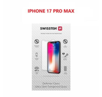 OCHRANNÉ TEMPEROVANÉ SKLO SWISSTEN PRO APPLE IPHONE 17 PRO MAX RE 2,5D obrázek