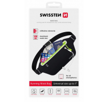 POUZDRO SWISSTEN LINE CASE kolem pasu ČERNÉ obrázek