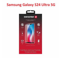 SKLO SWISSTEN FULL GLUE, COLOR FRAME, CASE FRIENDLY PRO SAMSUNG S938B GALAXY S25 ULTRA 5G ČERNÉ obrázek
