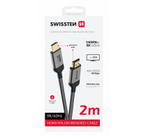 SWISSTEN KABEL HDMI NA HDMI 8K 60Hz 2,0 M obrázek
