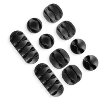 SWISSTEN KABELOVÝ MANAGMENT - KLIPY NA KABELY 10ks obrázek