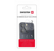 SWISSTEN OCHRANNÉ SKLO NA ČOČKY FOTOAPARÁTU PRO SAMSUNG GALAXY S22 ULTRA 5G obrázek