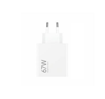 Xiaomi MDY-15-ET USB-A 67W Cestovní Nabíječka White (Bulk) obrázek