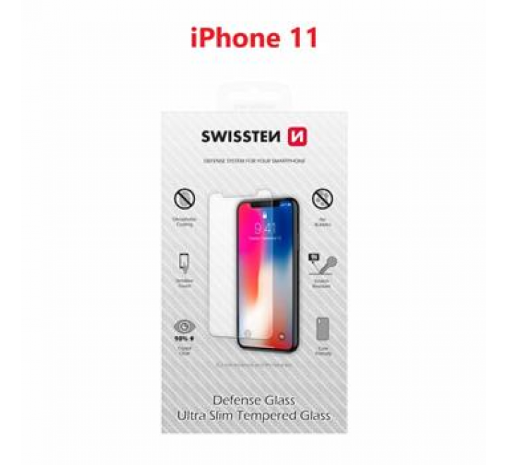 OCHRANNÉ TEMPEROVANÉ SKLO SWISSTEN APPLE IPHONE XIR RE 2,5D