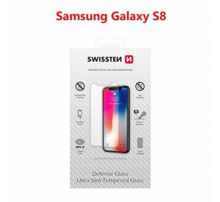 OCHRANNÉ TEMPEROVANÉ SKLO SWISSTEN SAMSUNG GALAXY S8 RE 2,5D