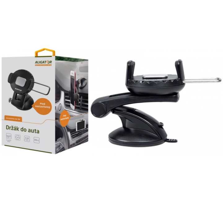 ALIGATOR HA03 Držák do auta s automatickým uchycením 2v1