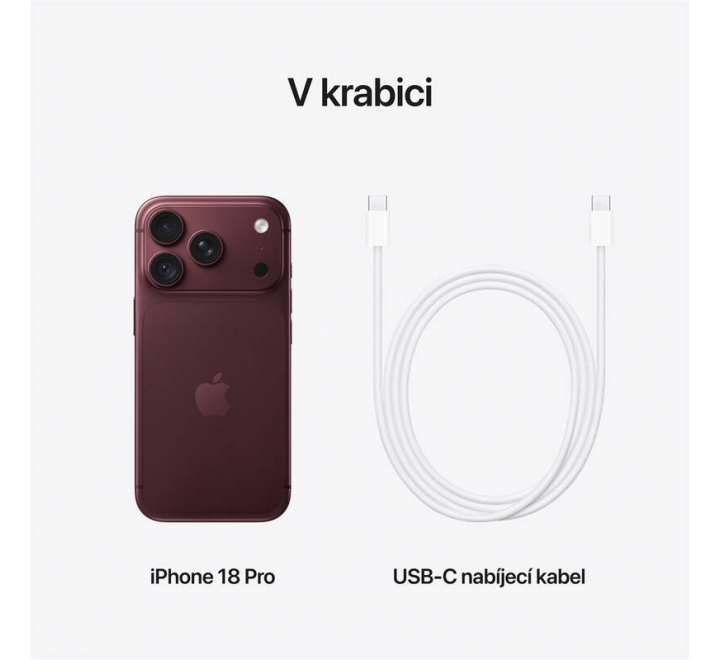 Apple iPhone 18 Pro 256GB Burgundy