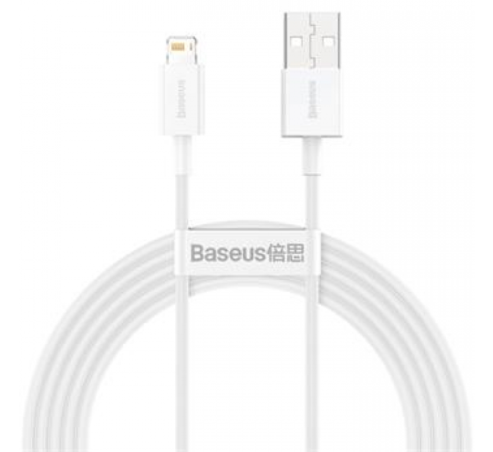 Baseus CALYS-C02 Superior Fast Charging Kabel Lightning 2.4A 2m White