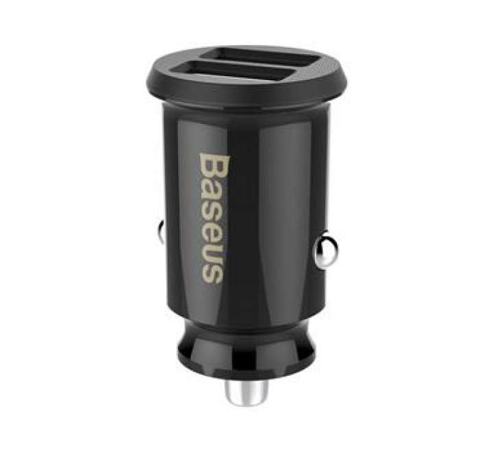Baseus CCALL-ML01 Grain Nabíječka do Auta 15.5W 2x USB Black