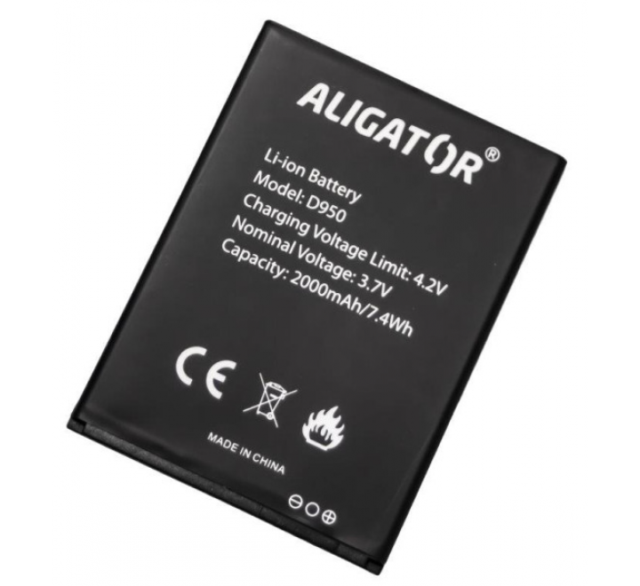 Baterie ALIGATOR D950, Li-Ion 2000 mAh, originální