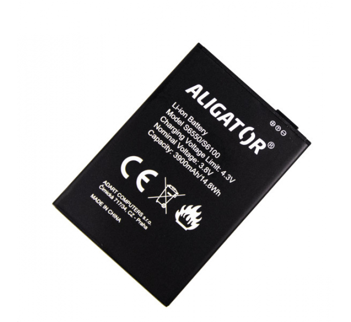 Baterie ALIGATOR S6100/S6550 Duo, Li-Ion 3900mAh, originální