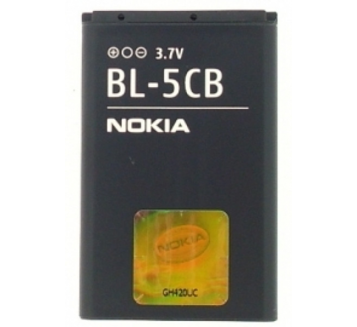 Baterie NOKIA BL-5CB , Li-ION 800 mAh, originální, bulk