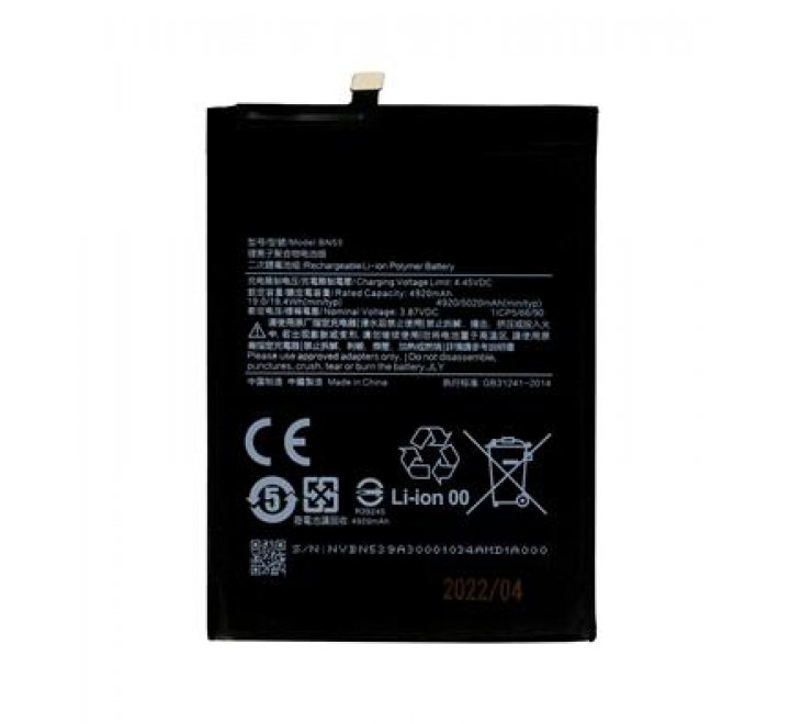 BN53 Xiaomi Baterie 5020mAh (OEM)