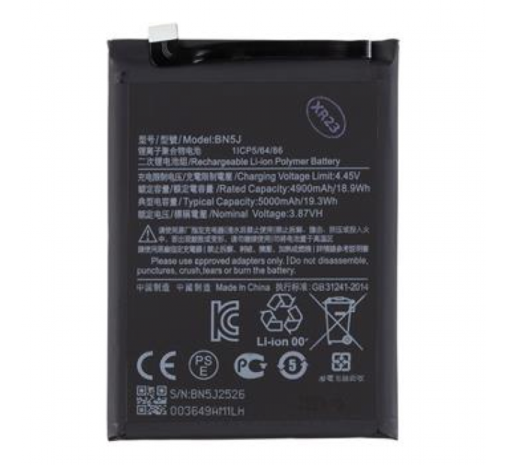 BN5J Xiaomi Baterie 5000mAh (OEM)