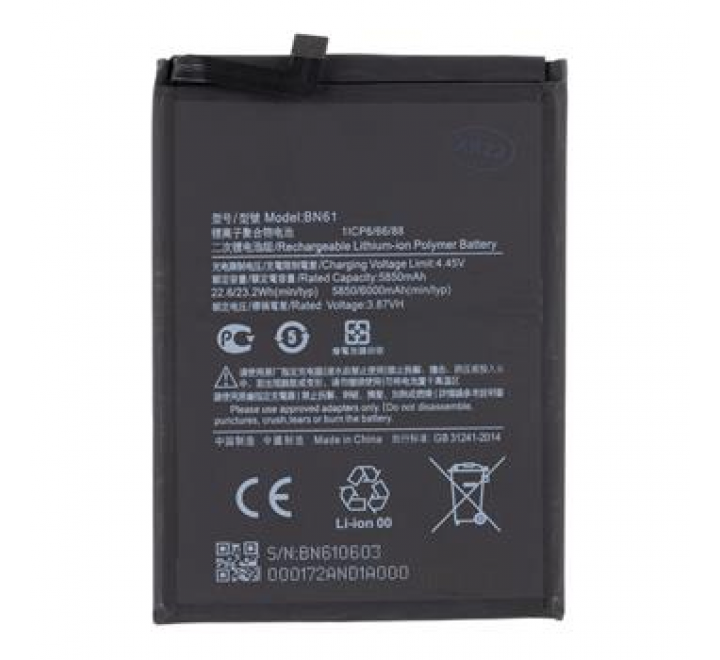 BN61 Xiaomi Baterie 6000mAh (OEM)