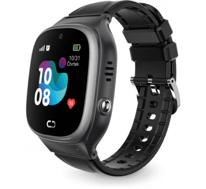 Chytré hodinky Aligator Watch Junior 2, černé