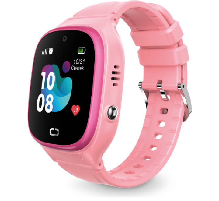 Chytré hodinky Aligator Watch Junior 2, růžové