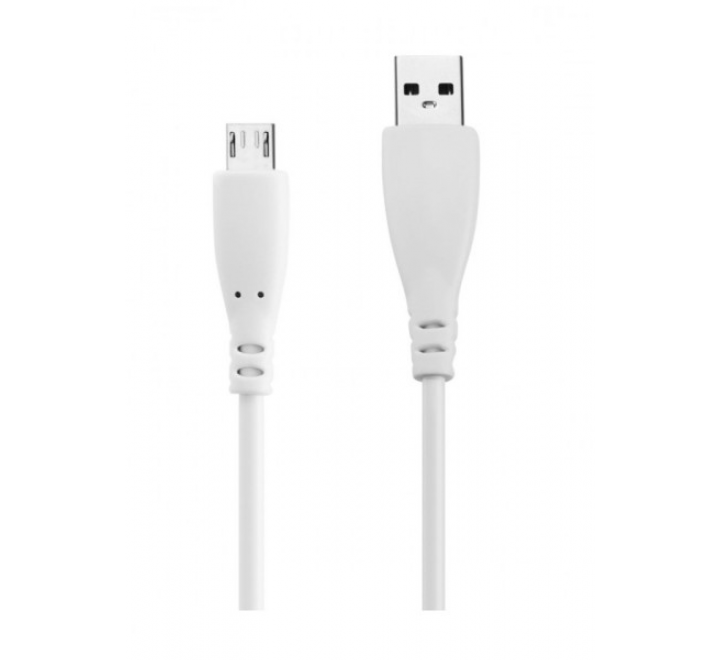Datový kabel USB ALIGATOR RX550 nabíjecí bílý, originální