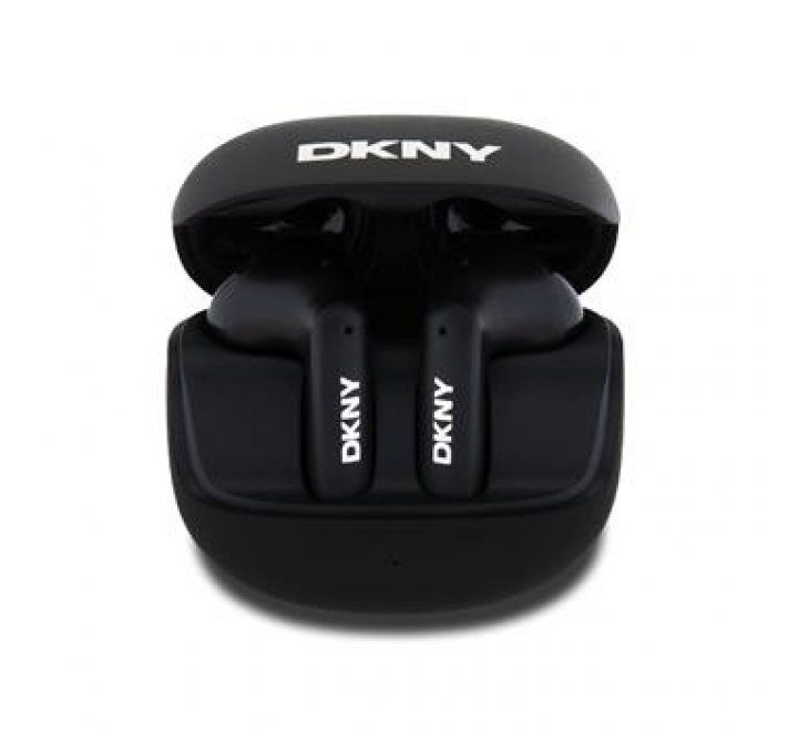 DKNY Satiny Finish TWS Bezdrátová Sluchátka Black
