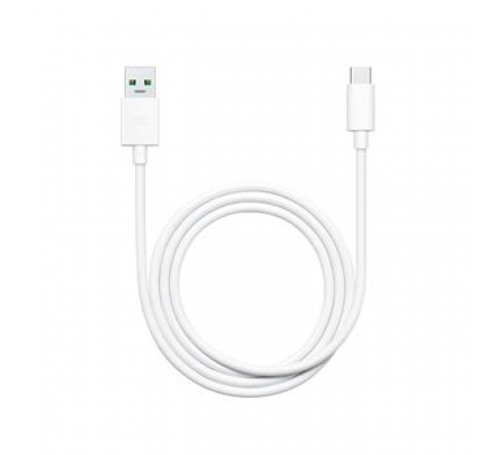 DL129 OPPO USB-C Datový Kabel Fast Charge 65W 1m White (Bulk)
