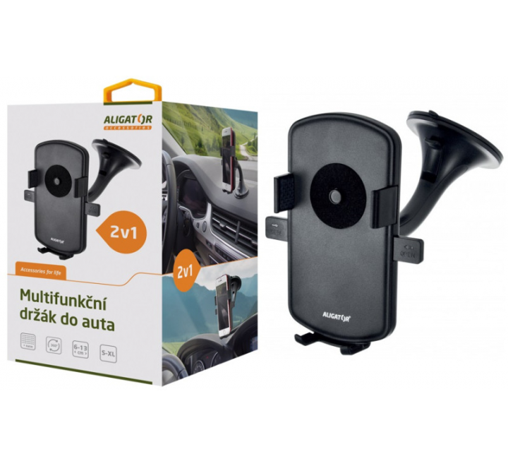 Držák ALIGATOR HA01 2v1, univerzální