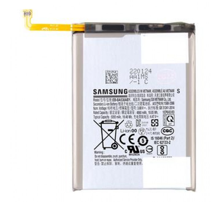 EB-BA536ABY Samsung Baterie Li-Ion 5000mAh (Service pack)