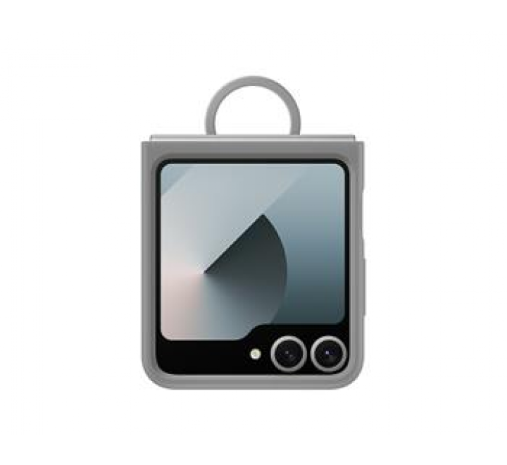 EF-PF741TJE Samsung Silikonový Kryt s Kroužkem pro Galaxy Z Flip 6 Gray