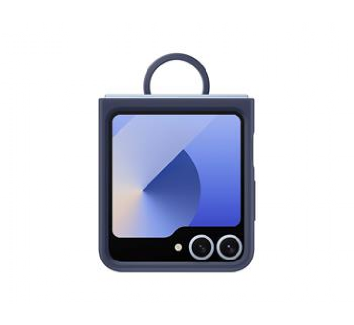 EF-PF741TNE Samsung Silikonový Kryt s Kroužkem pro Galaxy Z Flip 6 Navy