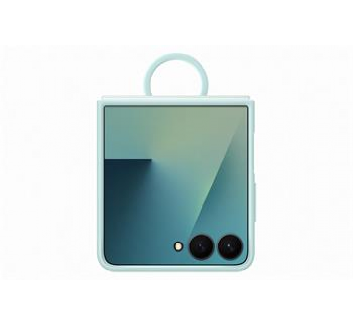 EF-PF766TME Samsung Silikonový Kryt s Kroužkem pro Galaxy Z Flip 7 Mint