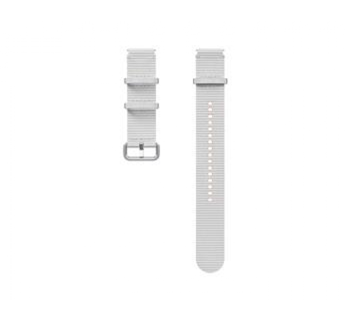 ET-SOL31LSE Samsung Galaxy Watch 4/5/6/7 Stylový Sportovní Řemínek 20mm M/L Silver