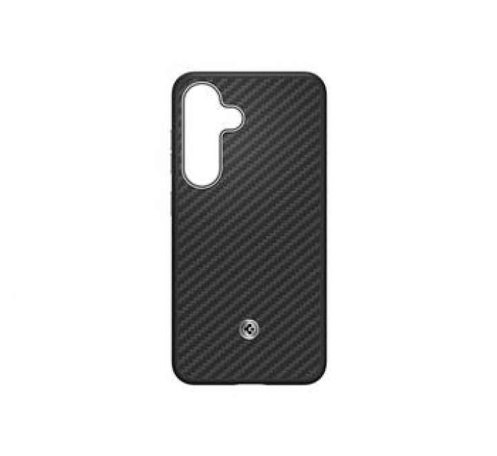 GP-FPS936PGA Samsung by Spigen Enzo Aramid Magnetický Kryt pro Galaxy S25+ Black Silver