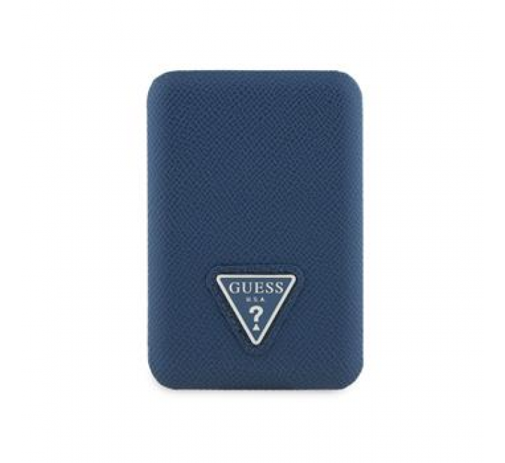 Guess PU Grained Triangle Logo MagSafe Powerbanka 5000mAh Blue