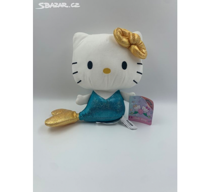 Plyšová Hello Kitty fialová 20cm