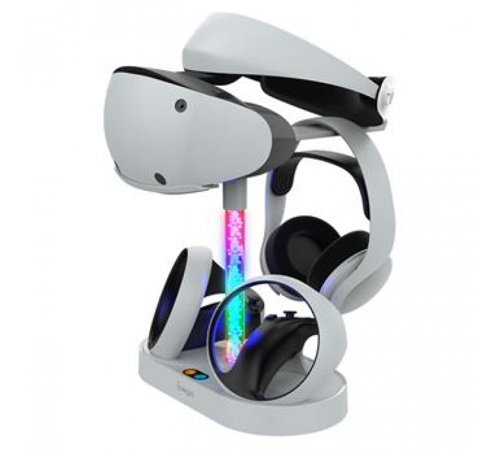 iPega P5 V001 Multifunkční Nabíjecí Stojan pro PS VR2