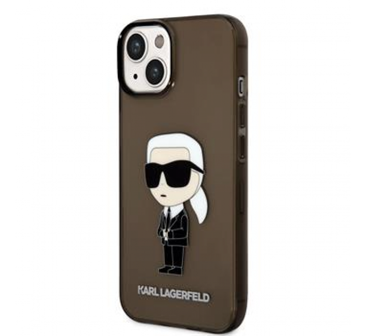 Karl Lagerfeld IML Ikonik NFT Zadní Kryt pro iPhone 14 Plus Black