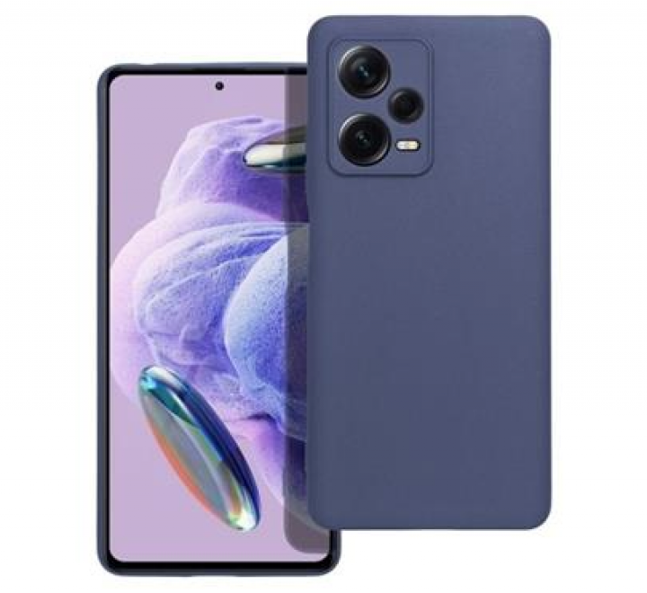 Kryt ochranný MATT pro Redmi Note 12 Pro 5G, modrá